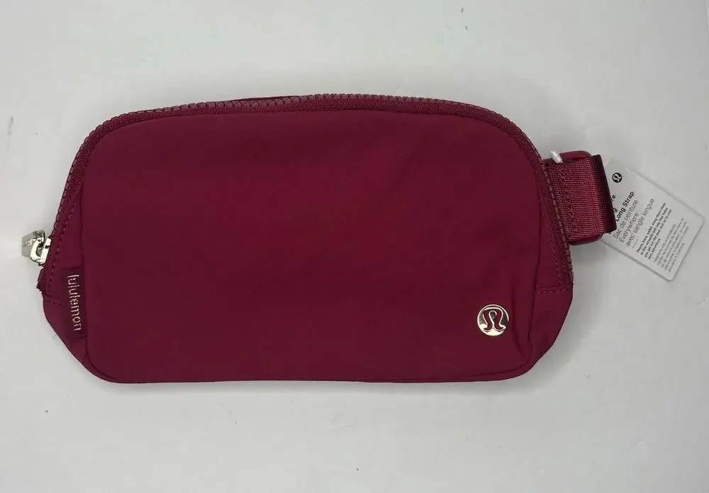NWT Lululemon Everywhere Belt Bag Burgundy